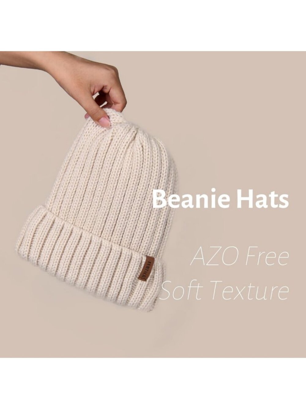 Cozy Fleece Lined Knit Beanie for Women | Chunky Winter Snow Hat Accessory - Picture 3 of 8